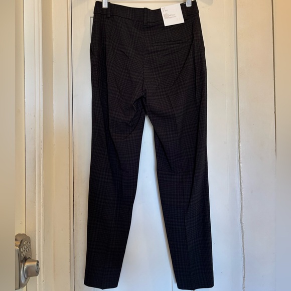 H&M black plaid checkered dress pants - Picture 3 of 8